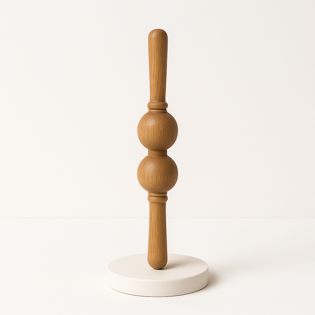 رولّر مساج الخشب الطبيعي – للرقبة والظهر