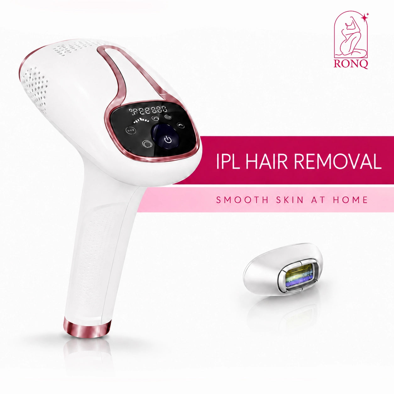 جهاز رونق لإزالة الشعر بالضوء المكثّف IPL