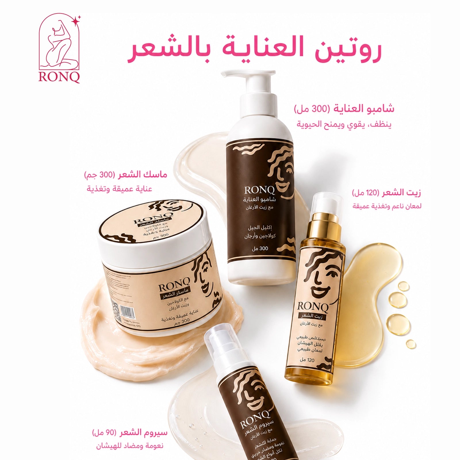 مجموعة العناية بالشعر المتكاملة