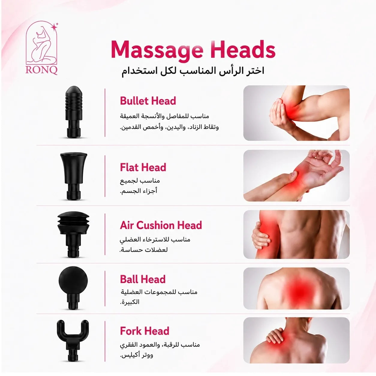 باكدج رونق للراحة والدلع — جهاز مساج 4 غيارات + زيت مساج قابل للتذوق